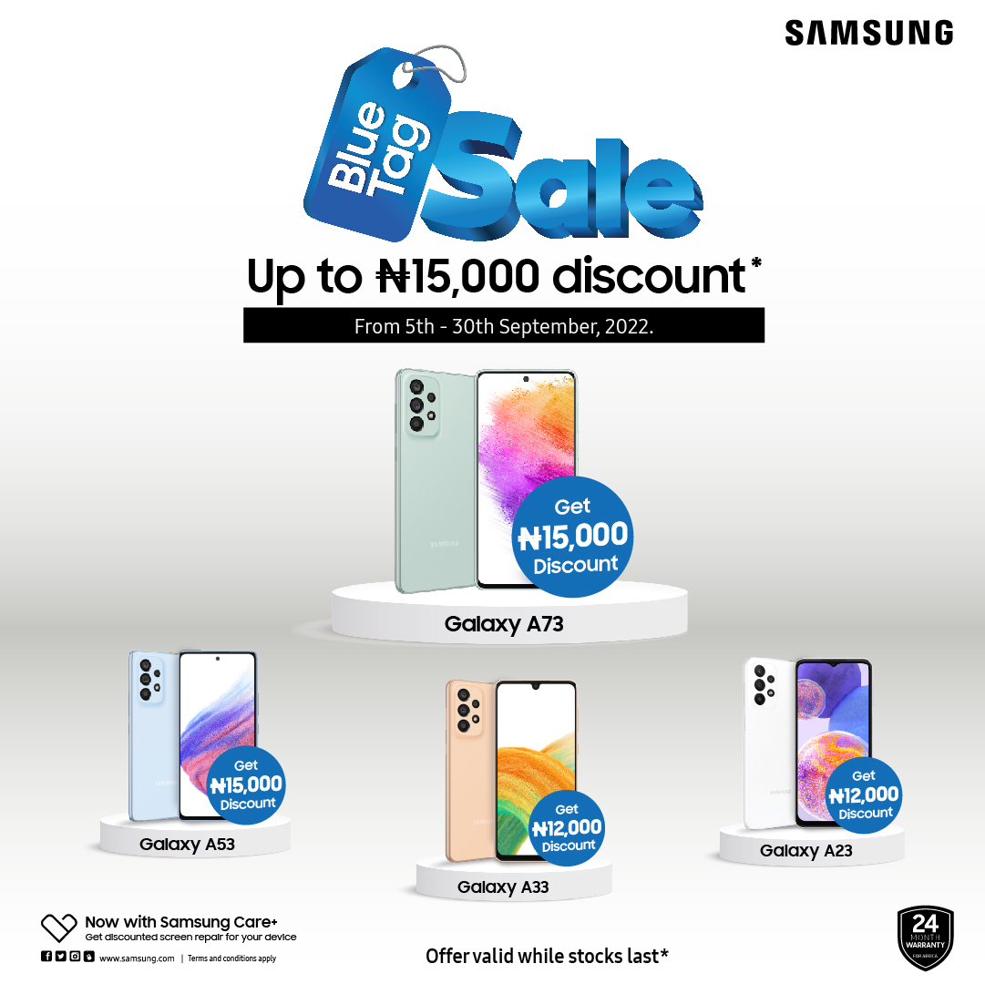 samsungmobileng's tweet photo. Get an epic deal of a discount of up to 15,000 Naira in our September promo on a select Samsung devices. 

Buy a Galaxy and get something epic https://t.co/lc6vUQO8yo