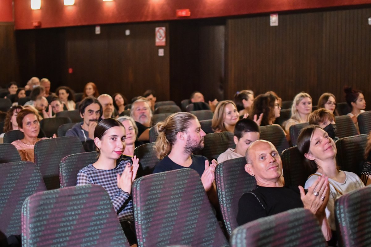 splitfmfest's tweet photo. Day 1 of Split Film Festival went great! We had the honor of screening Beatrix (18:45) and Babysitter(21:00) in Karaman cinema, as well as a presentation from Dalibor Barić at Kino klub Split. 
Stay tuned for more content! https://t.co/Xw6jpiZR46