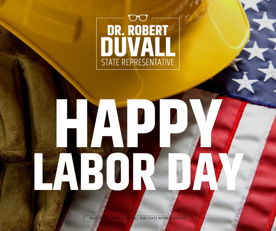 I wish all Kentuckians a safe and Happy Labor Day! Today we recognize the invaluable hard work that keeps our communities moving!