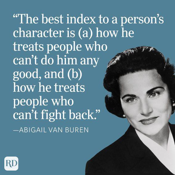 thewisdomposts's tweet photo. "“The best index to a person’s character is (a) how he treats people who can’t do him any good, and (b) how he treats people who can’t fight back.” —Abigail Van Buren (August 1980) 568x568
⚡️RT IF YOU AGREE🔥
#motivation #quotes #motivationalquotes #getmotivated #nlp #selfimp… https://t.co/UvOr8JjcNp