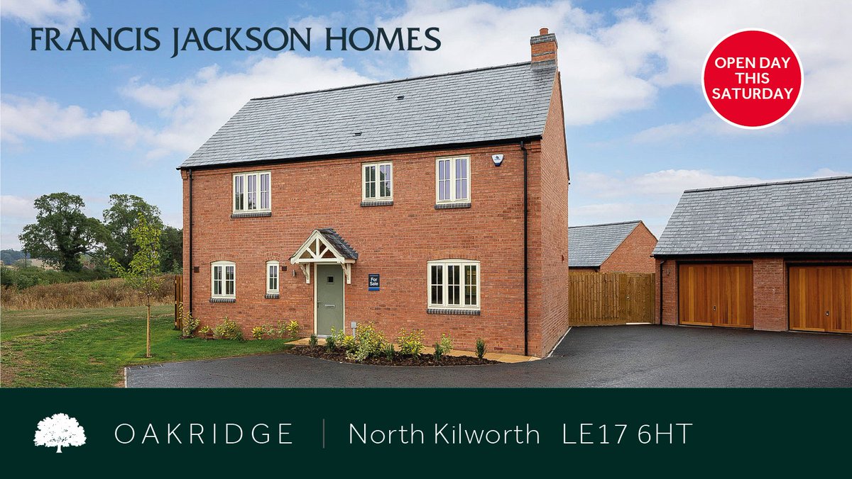 Come and view this beautiful four bedroom finished home at North Kilworth this Saturday from 11am-3pm, no appointments necessary. Guide price £525,000