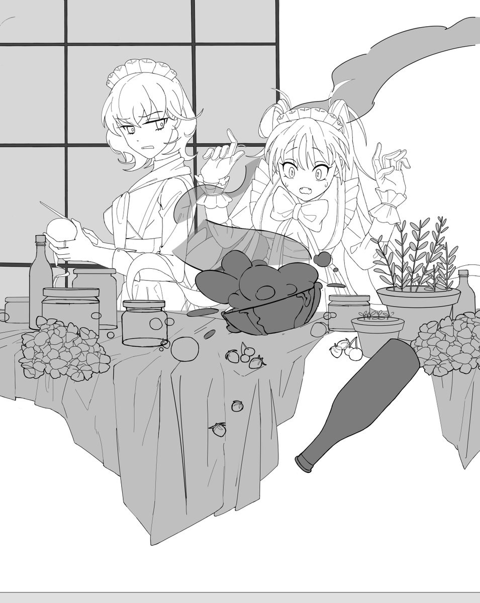 zHALLv_'s tweet photo. 没画完但是搞一下 https://t.co/VaeF1DEkhB