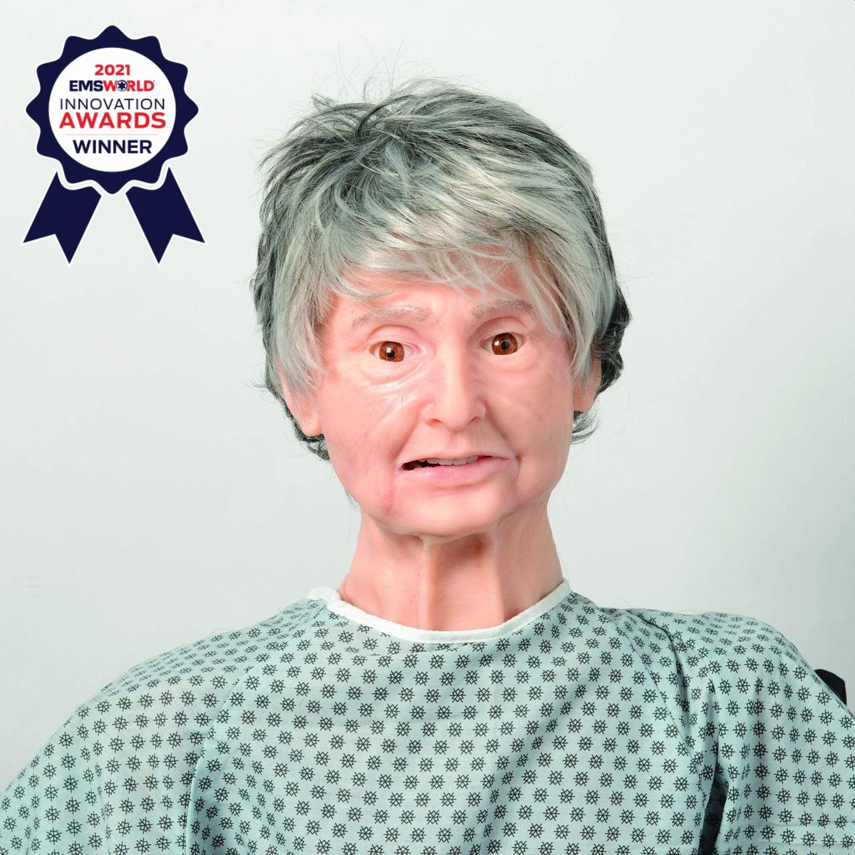 SimandSkills's tweet photo. TERi, the #Geriatric Patient Simulator wins EMS World Innovation Award!
Read more: 🔗https://t.co/KEpKVFjyli
#healthcaresimulation #patientsimulator #elderlycare #clinicalskills https://t.co/ajkFA8VWDK