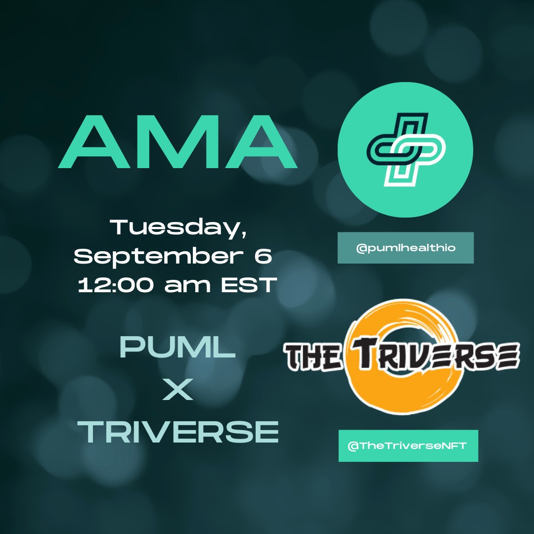 TheTriVerseNFT's tweet photo. Tonight, we will have a Joint Twitter Space with PUML to talk about web3 gaming and gamifying fitness
Join us to know more about @TheTriVerseNFT, @pumlhealthio 

1 Hour of fun with 10x WL from both @TheTriVerseNFT, @pumlhealthio during the Space. 

Join us later at 12 AM EST 🔥🔥 https://t.co/asx9J1ycFd