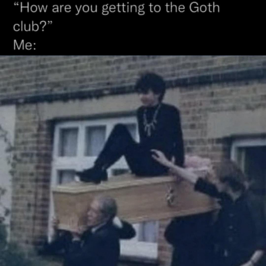 VampireFreaks's tweet photo. Question: what's yer favorite goth club or goth night you've ever attended? π¦ββ
Tag yer fellow creatures of the night...club in the comments π§
#gothclub #gothnight #gothmusic #gothevent #gothspace #gothnightclub #vampirefreaks #alternativemusic #altmusic #altclub #gothmeme https://t.co/gdsnt8occD