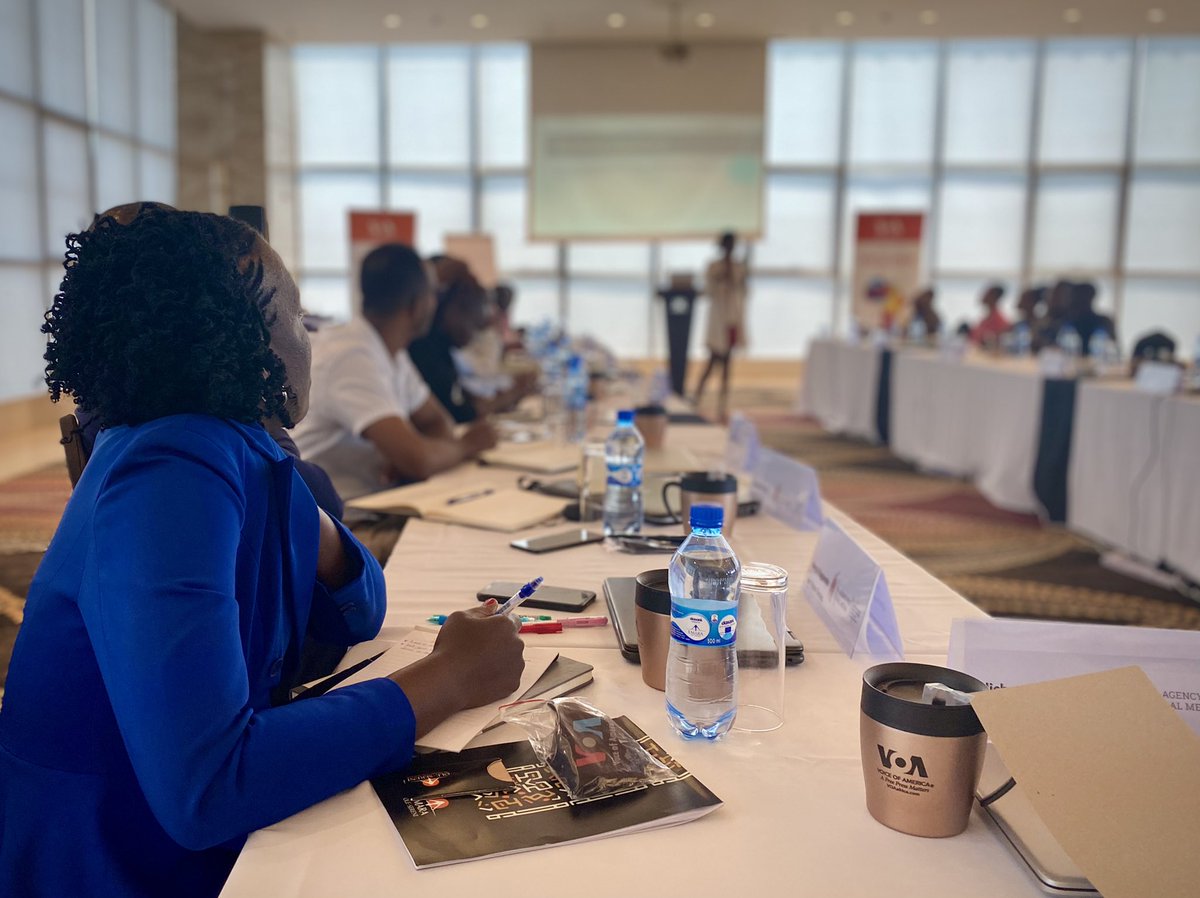 Nala_Media's tweet photo. This afternoon at the @USAGMgov #Digital #News #Bootcamp, we’re talking digital content strategies and new platforms. Nala Academy trainers  @verashni and @CamillaBath are taking journalists and editors through what works (and what doesn’t!) online. https://t.co/g6VtFVII0D