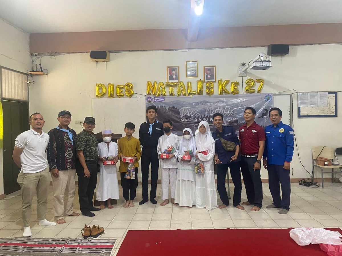 gempasman6's tweet photo. SALAM RIMBA! Alhamdulillah, pada hari Sabtu 27 Agustus 2022 telah diselenggarakan Dies Natalis GEMPA ke-27 Tahun dengan tema “Menjalin Silaturahmi Dan Menguatkan Persaudaraan Antar Sesama ”✨ https://t.co/LuHLA1Qd8X