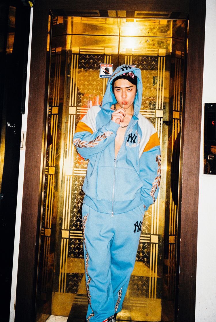 sehunportrait's tweet photo. SEHUN for MLB Korea (2018) https://t.co/oGizzps5ZA