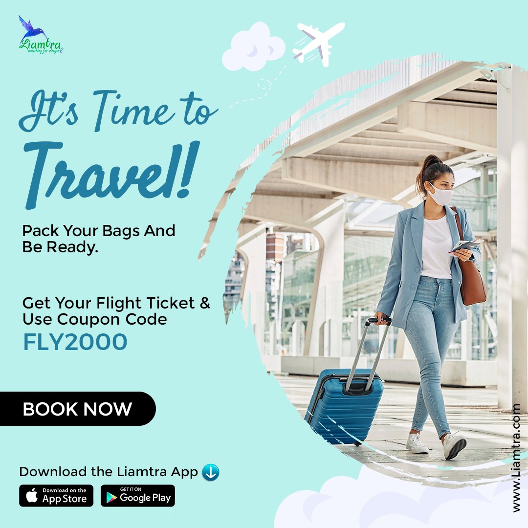 liamtra's tweet photo. Looking for Cheap Flights Deals? ✈️ Check on Liamtra for airfare and flight ticket deals and book your next flight today.
#flight #BookTickets #CheapTickets #HotelBooking #CarBook #booktravels #travelblog #bookflights✈️ #cheapflights #cheaptickets #liamtraflight #airtickets https://t.co/1s2YJQwOcf
