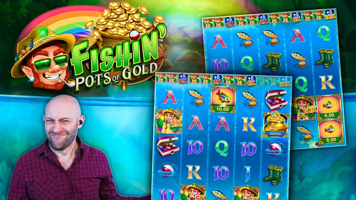 For all our complaining about them, we see why fish games are so loved! Check out this x10 bonus on Fishin&#39; Pots of Gold &#127752;

Watch it here