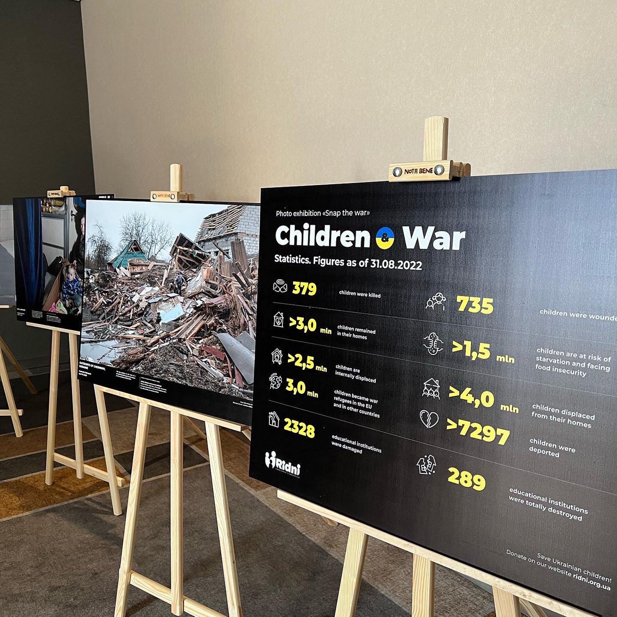 MarianaRomaniak's tweet photo. Photo Exhibition SNAP THE WAR in Warszawa. Today, heads of national human rights institutions from the OSCE region have the opportunity to attend this event. @RidniF https://t.co/5ziKD3jqLN