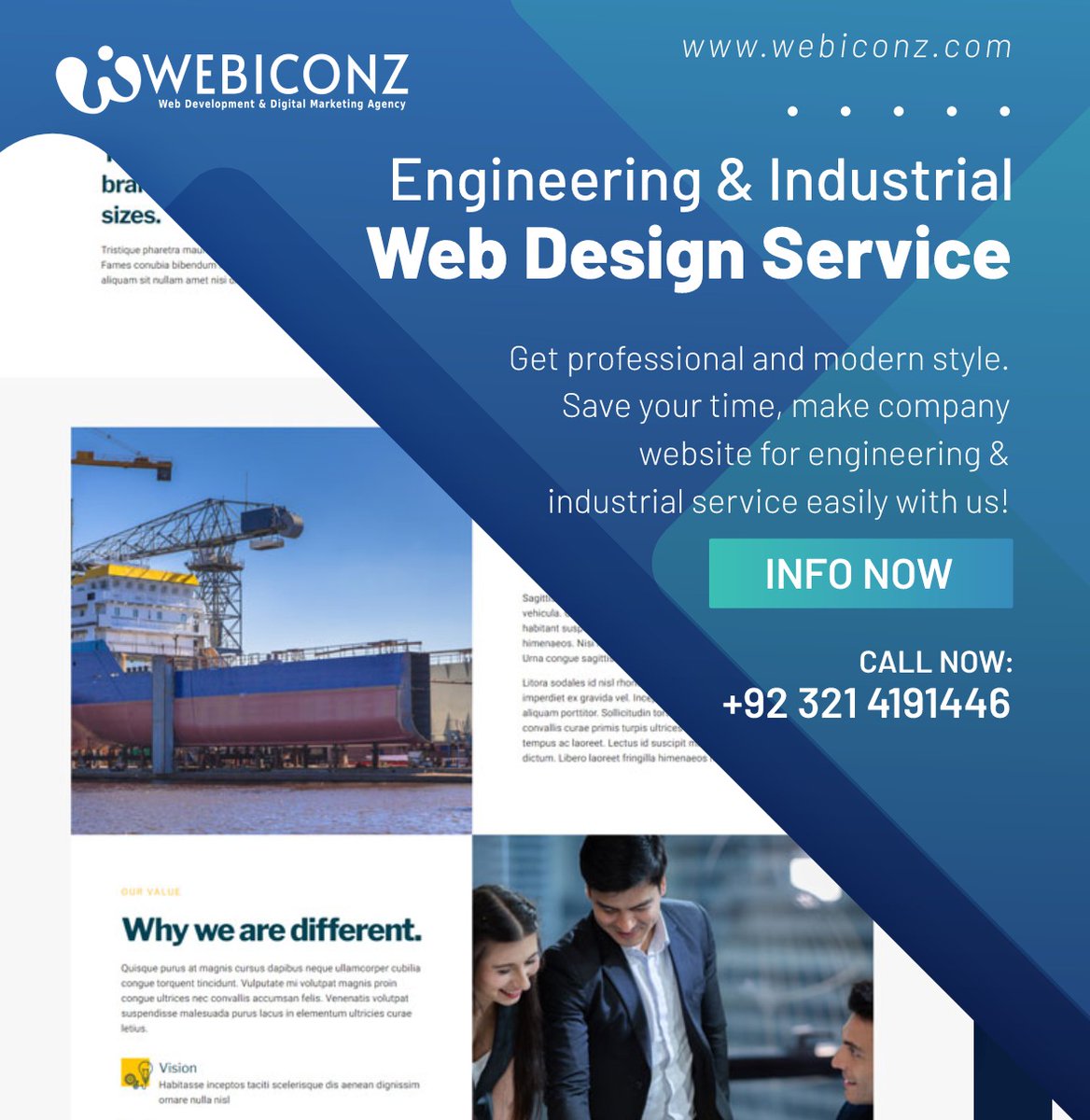 webiconzz's tweet photo. 👉 Need affordable engineering and industrial website design services?
🌐 https://t.co/jdu3zALycP
#webiconz #webiconztechnologies #webdevelopment #webdesign #engineeringwebsitedesignservices #webdeveloper #industrialwebsite #websitedesigncost #webdesigner #webdevelopmentagency https://t.co/Ti5DmCBXv2
