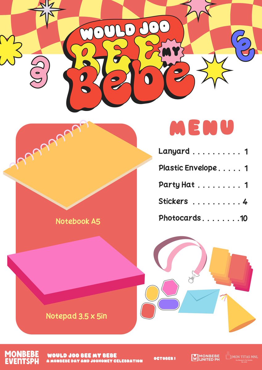 mbbevents_ph's tweet photo. 2 special celebrations in 1 event? Bida talaga! Lika na sa Jollibee!

Twice the fun, bonding &amp; prizes are waiting for you! See you this October 1 😉

🐝 https://t.co/7M5UjaMXna

#WouldJooBeeMyBebe https://t.co/thxGUv24iK