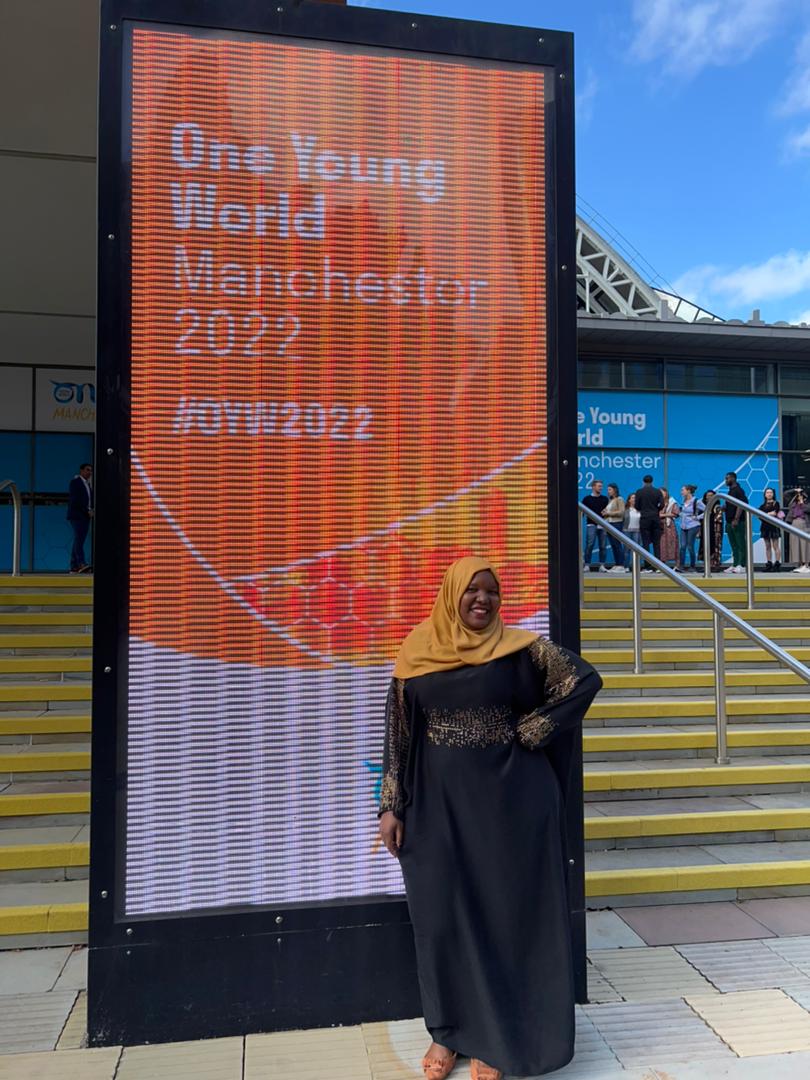 jamila_mayanja's tweet photo. #OYW2022 check in ..meeting all the impactful leaders mostly the #EnterpriseForPeace2022  sponsored leaders. This week is going to be quite inspiring. Thank you @OneYoungWorld https://t.co/Z2zVDNjThZ