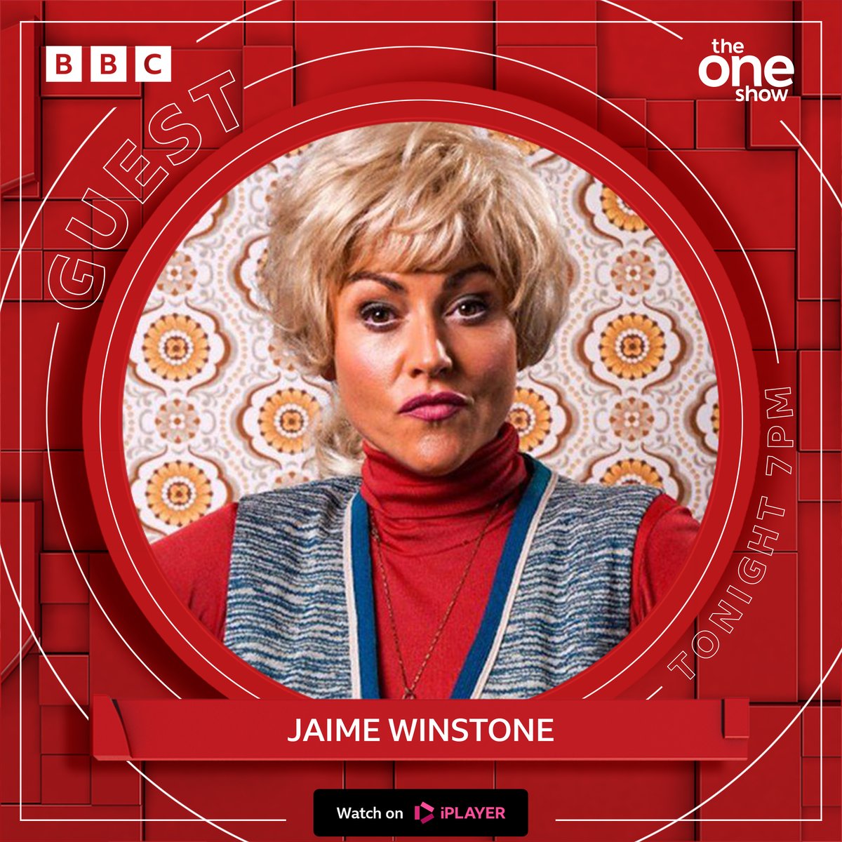 BBCTheOneShow's tweet photo. ⭐️ Also joining us on #TheOneShow sofa tonight are @GaryBarlow and Jaime Winstone ⭐️ https://t.co/XqDvKdvKAr