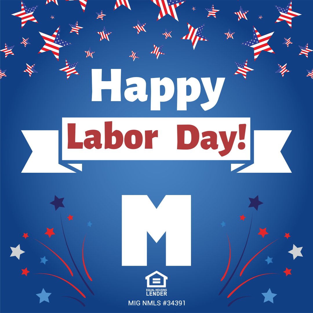 It's time to celebrate your hard work! Commemorate the occasion by enjoying a relaxing weekend with family and friends.

Happy Labor Day!