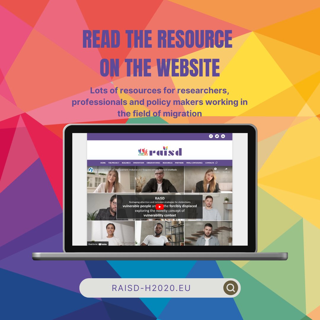 RaisdH2020's tweet photo. This is a valuable contribution, as it tackles this issue from all the main important perspectives involved, something innovative in the research about this topic that allows us to acquire a deeper understanding.
Download the resource 📥
https://t.co/T9KjOb9D07 https://t.co/2YGPjFFBcE