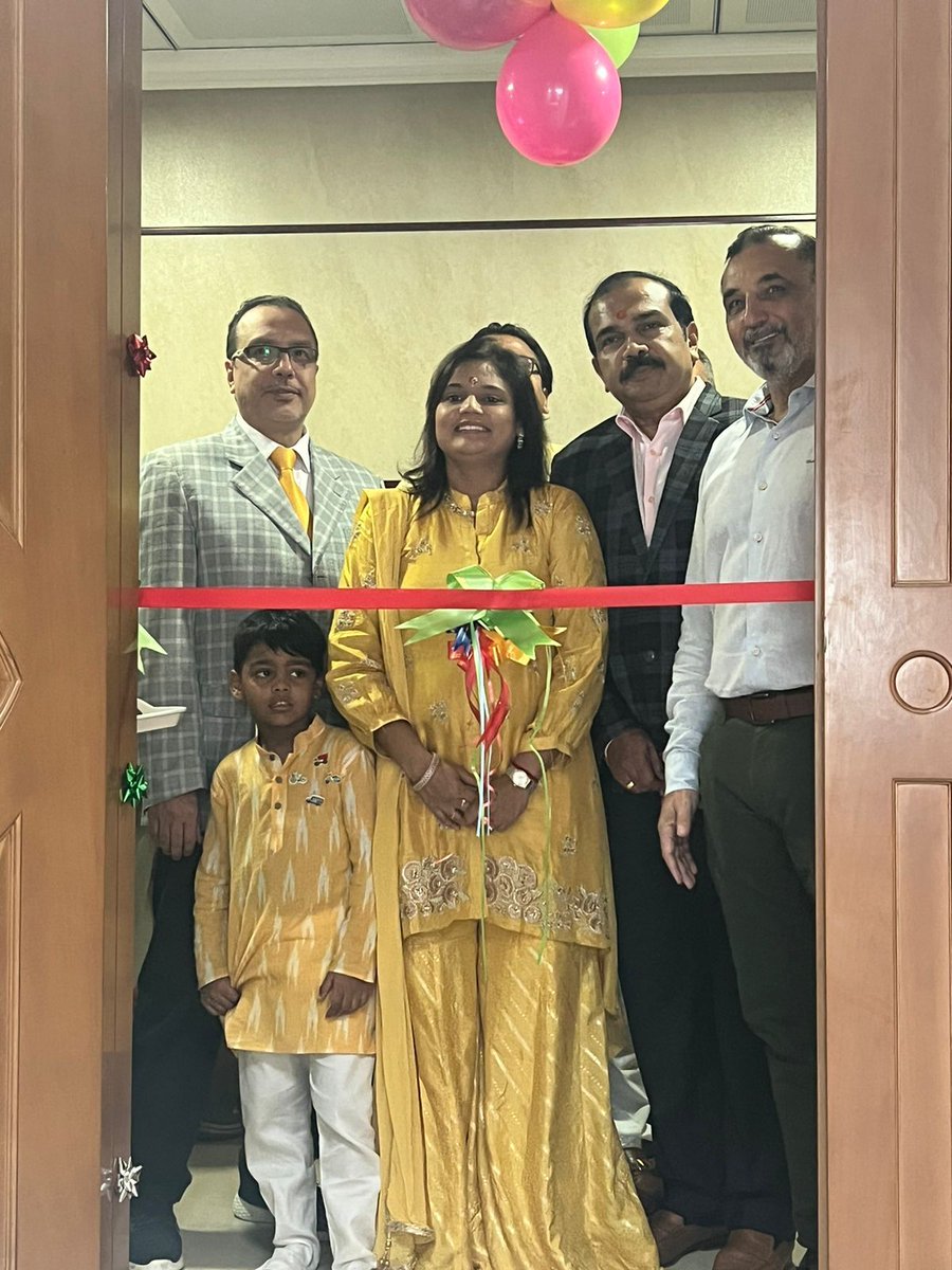 Kreston_Menon's tweet photo. Congratulations to Abhishek Jajoo, Founder & CEO, AJMS Group, for the inauguration of the new #AJMS Global office in Sharjah. Sudhir Kumar, Senior Partner & Head-Corporate Communications, Kreston Menon participated in the ribbon cutting during the event.
#KrestonMenon https://t.co/8t0kacRANl
