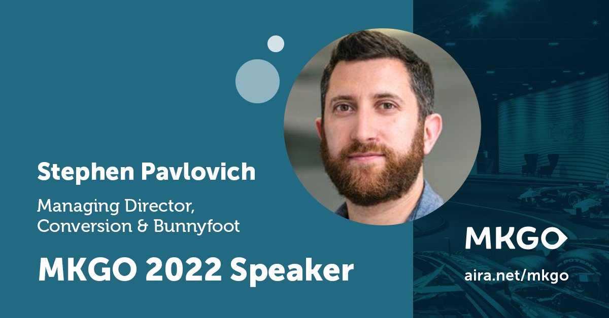 Stephen '@Pav' Pavlovic doesn’t just head up just one leading digital agency (@Conversion_com), but is also MD at <a href="/BunnyfootSays/">Bunnyfoot</a> and Chief Strategy Officer at Sideshow Group. Pav is passionate about making decisions with evidence rather than opinion.