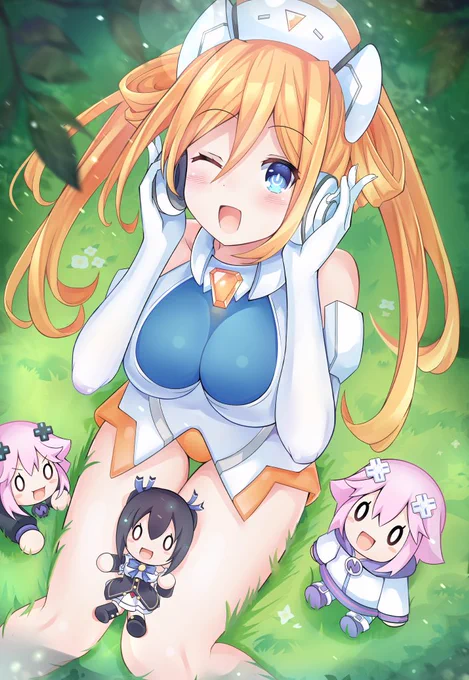 #Neptunia #ネプテューヌ オレンジハート 