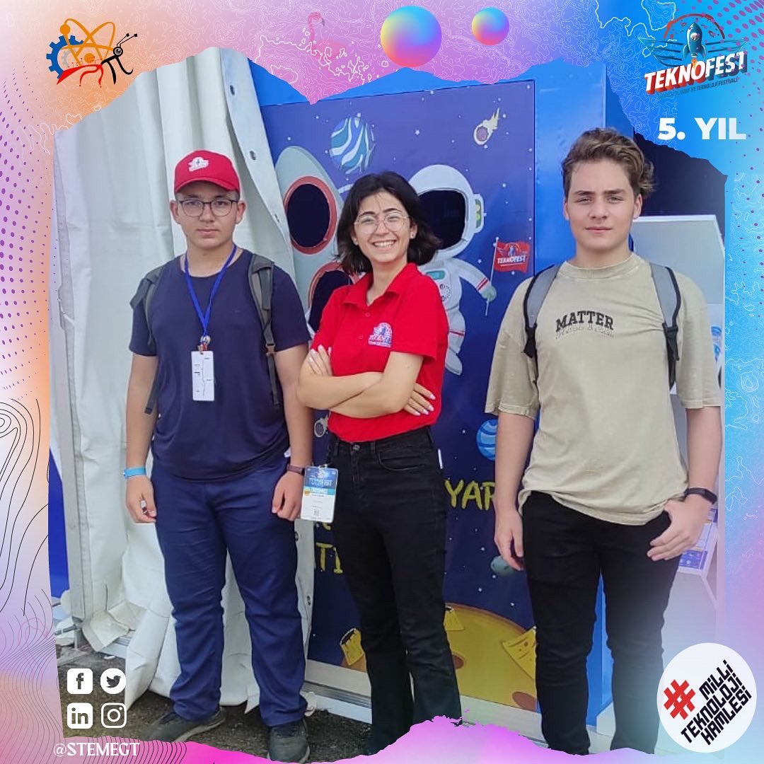 stemegt's tweet photo. Türkiye'nin ilk ve tek havacılık, uzay ve teknoloji festivali @teknofest’te @streamitup1 bilim elçilerimiz ile buluştuk. Baktıkça gurur duyduğumuz o görüntüler #streamitup #teknofest2022 #teknofest #mcbü @bayaredutr https://t.co/jCrLW5deW6