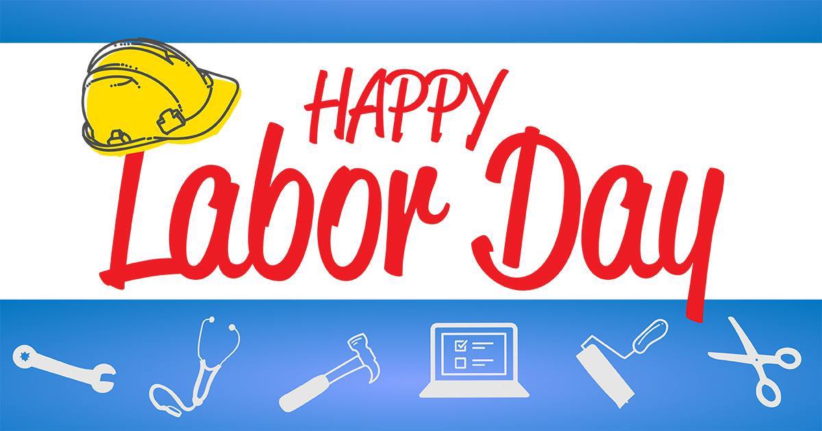 #LaborDay is celebrated on the first Monday in September. The holiday began in the late 19th century to recognize the contributions and the achievements of American workers. We wish you a safe and happy holiday.