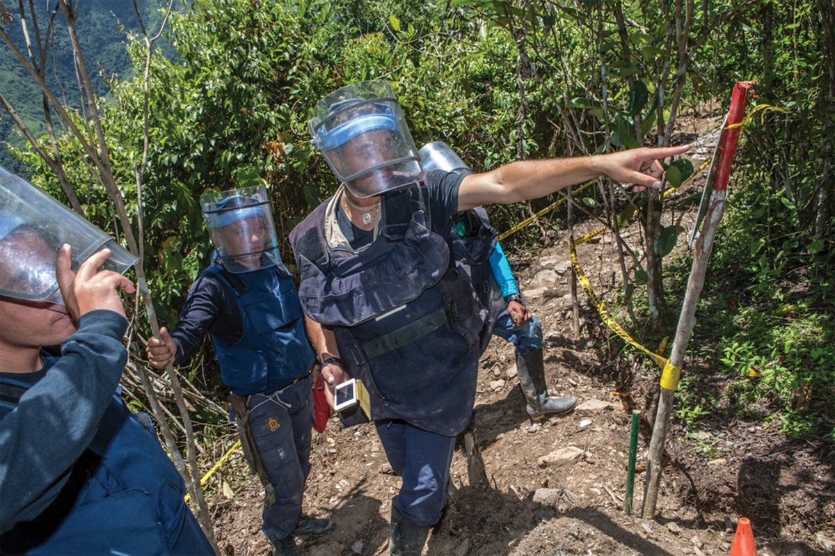 cisrjmu's tweet photo. Some great insights in this report by @BICC_Bonn on managing former combatants and best DDR practices. 

In the most recent issue of the #JCWD, @LaurieDruelle, @HenriqueGarbino, and @MelladoEr discuss multiple opportunities for synergy between mine action and DDR. https://t.co/BrNTHjC005