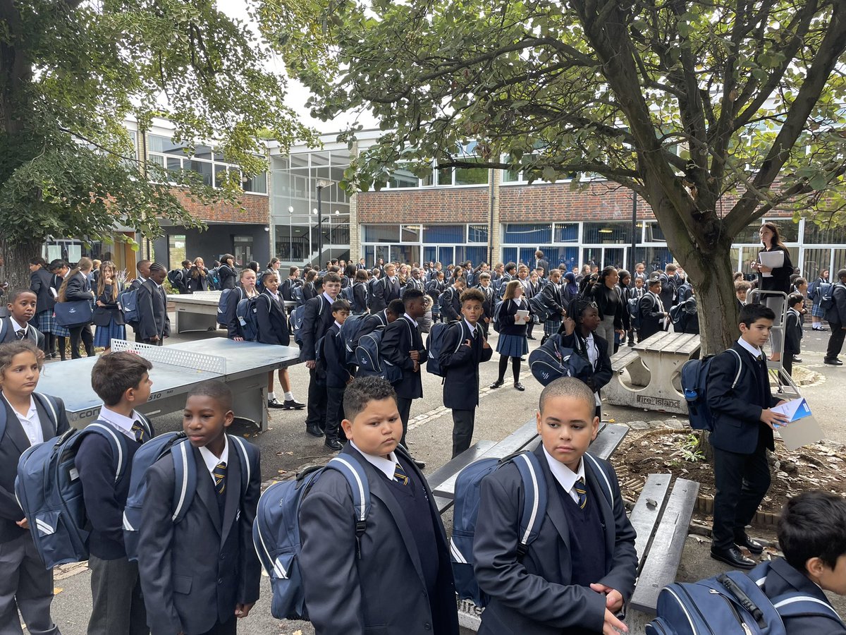 We are delighted to welcome our newest Year 7s today. We are so excited to be a part of your secondary school journey!