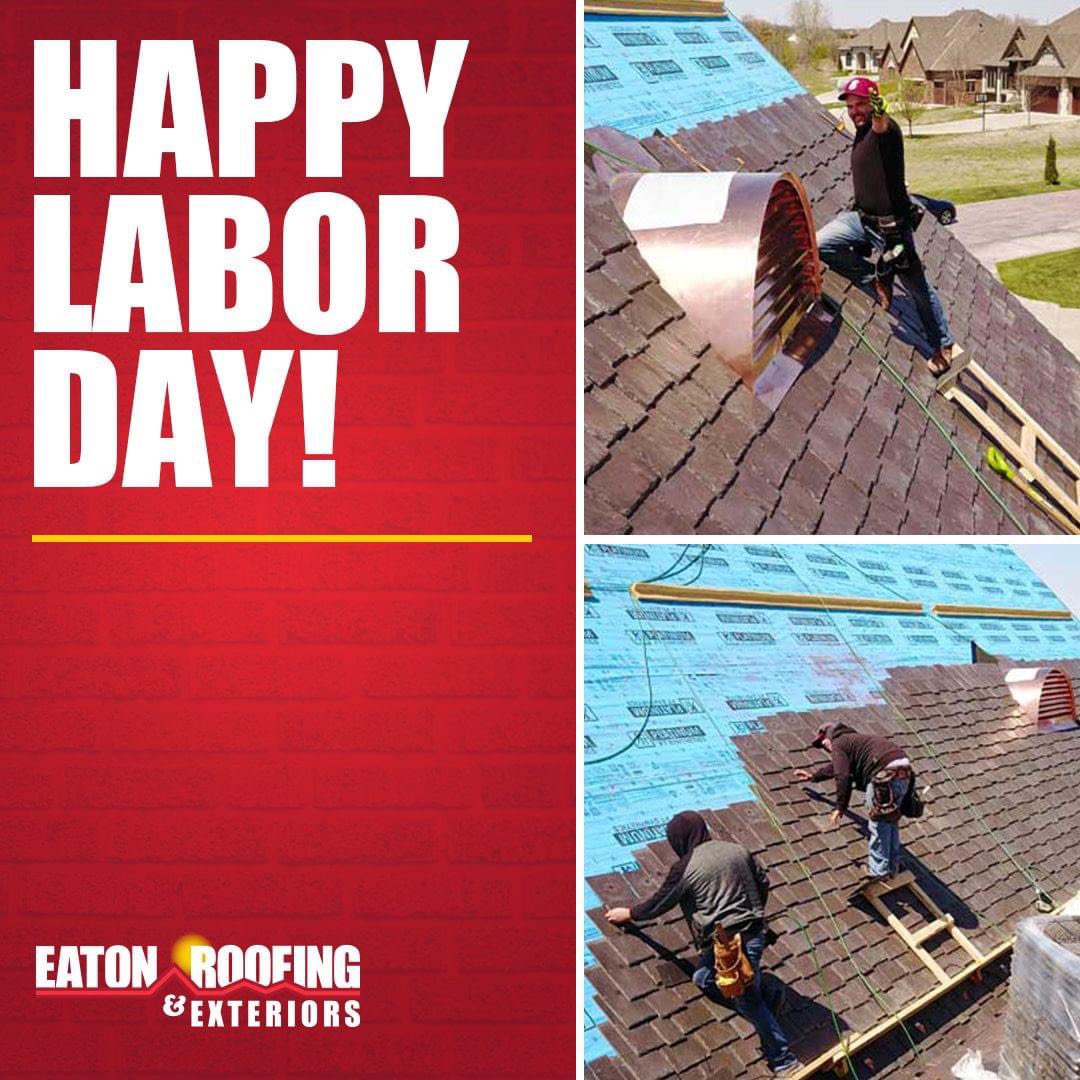 Happy Labor Day  🏚🔨🏡

#eatonroofing #weroofalot #laborday