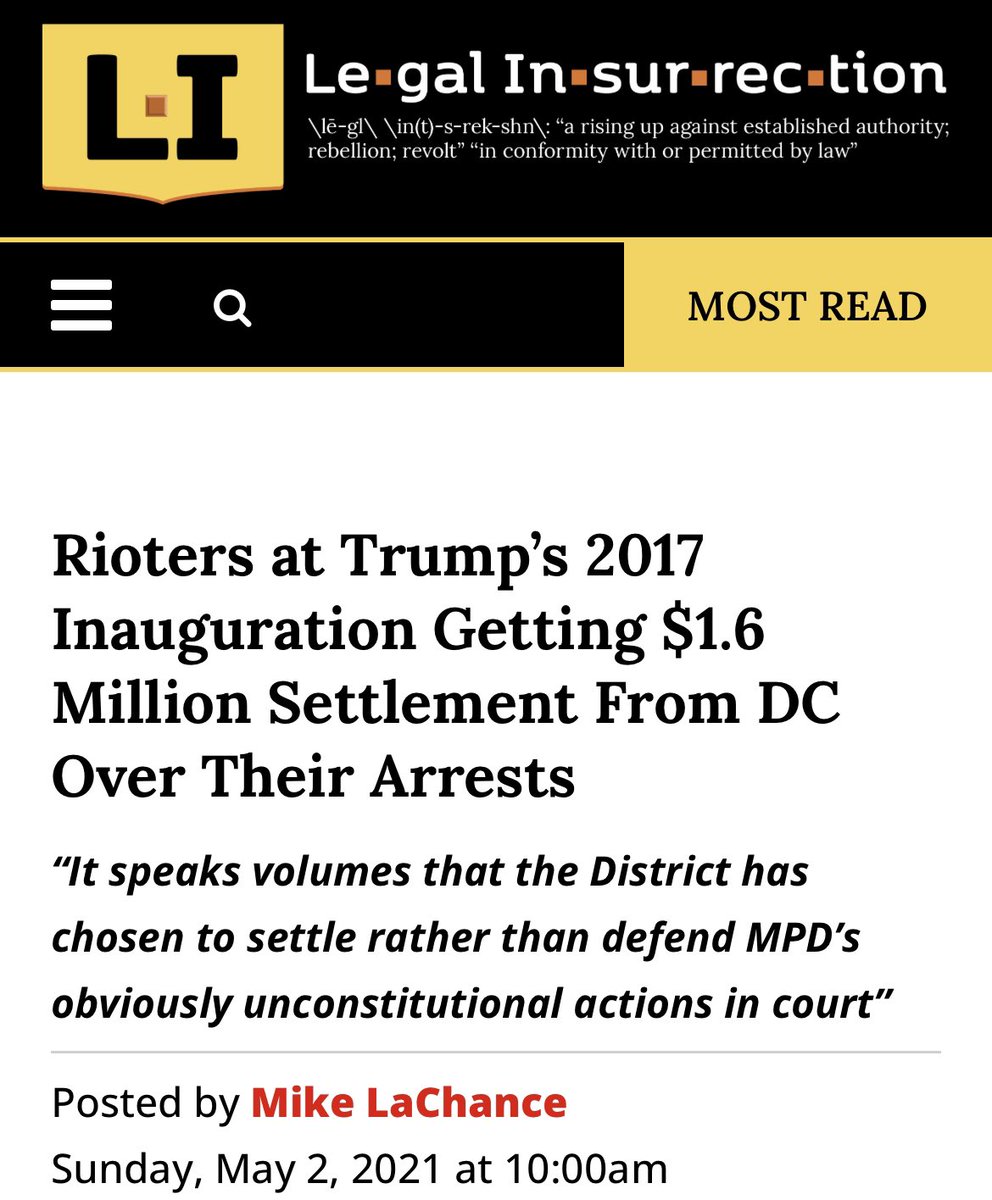 FrontlineFlash's tweet image. If you support the Left, you can join an insurrection with no consequence, have all charges dropped, 
AND THEN,
get paid millions for it.

If you’re a MAGA grandma on #Jan6, you have no such luck. The ACLU abandons you, the DOJ crucifies you.

⚠️ #SelectiveProsecution ⚠️