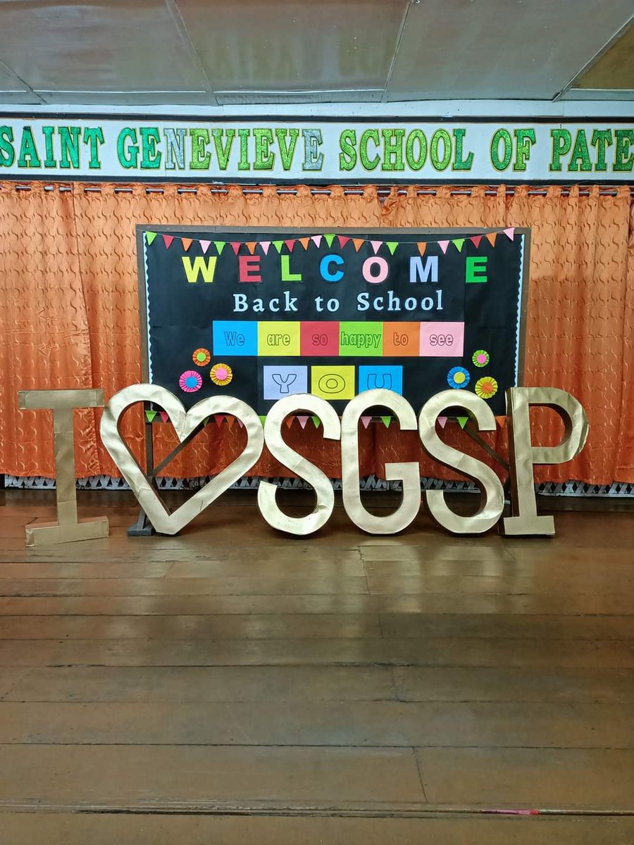 sgsp_pateros's tweet photo. We are more than glad to see you all again. Welcome back to school Genevievians! π
#firstdayofschool2022 https://t.co/Je7y3pMEq6