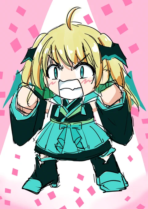 【キャロラインさん】歌枠のエンヴィーベイビーおすすめ!そして本当に雑なFAを描くという暴挙。 