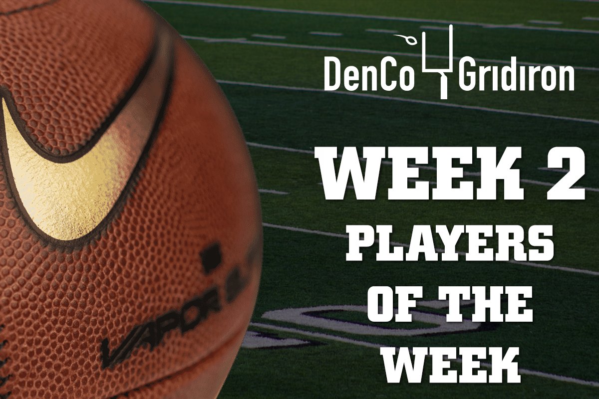 What a Week 2, #amirite? 

We got Offensive and Defensive Player of the Week awards to dish out!

#txhsfb | <a href="/DentonGuyer_FB/">Denton Guyer Football</a> | <a href="/NWTexanFootball/">NW Texans Football</a> | <a href="/argylegridiron/">Argyle Football</a> | <a href="/LCAFriscoFB/">Legacy Christian Academy Football</a> | <a href="/AubreyRecruit/">Aubrey Football_Recruit</a> | <a href="/KrumFootball/">Krum Bobcats</a> | <a href="/DentonFootball/">Denton High Broncos Football</a> 

dencogridiron.com/week-2-players…