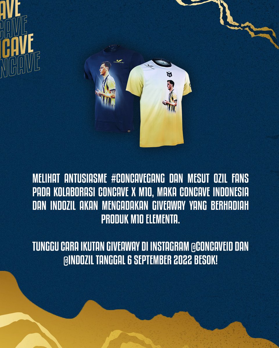 indozilofficial's tweet image. 🔥 Persiapkan diri kalian untuk mengikuti GIVEAWAY produk M10 Elementa! 🔥

Tungguin postingan Giveaway-nya di akun instagram concaveid dan indozil tanggal 6 September 2022, BESOK!

Jangan sampai ketinggalan dan bantu share ke teman-teman kalian yaa!

#ConcaveIndonesia #Elementa
