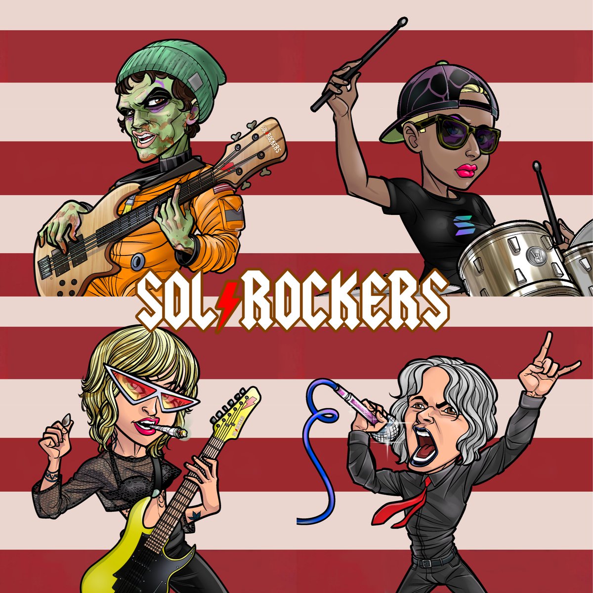 SolRockers x The GoodFellas tweet media