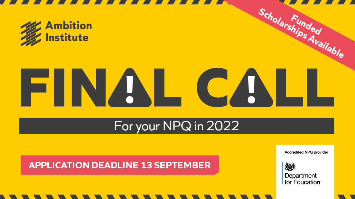 Calderdale & Kirklees Teaching School Hub on Twitter "APPLICATIONS FOR