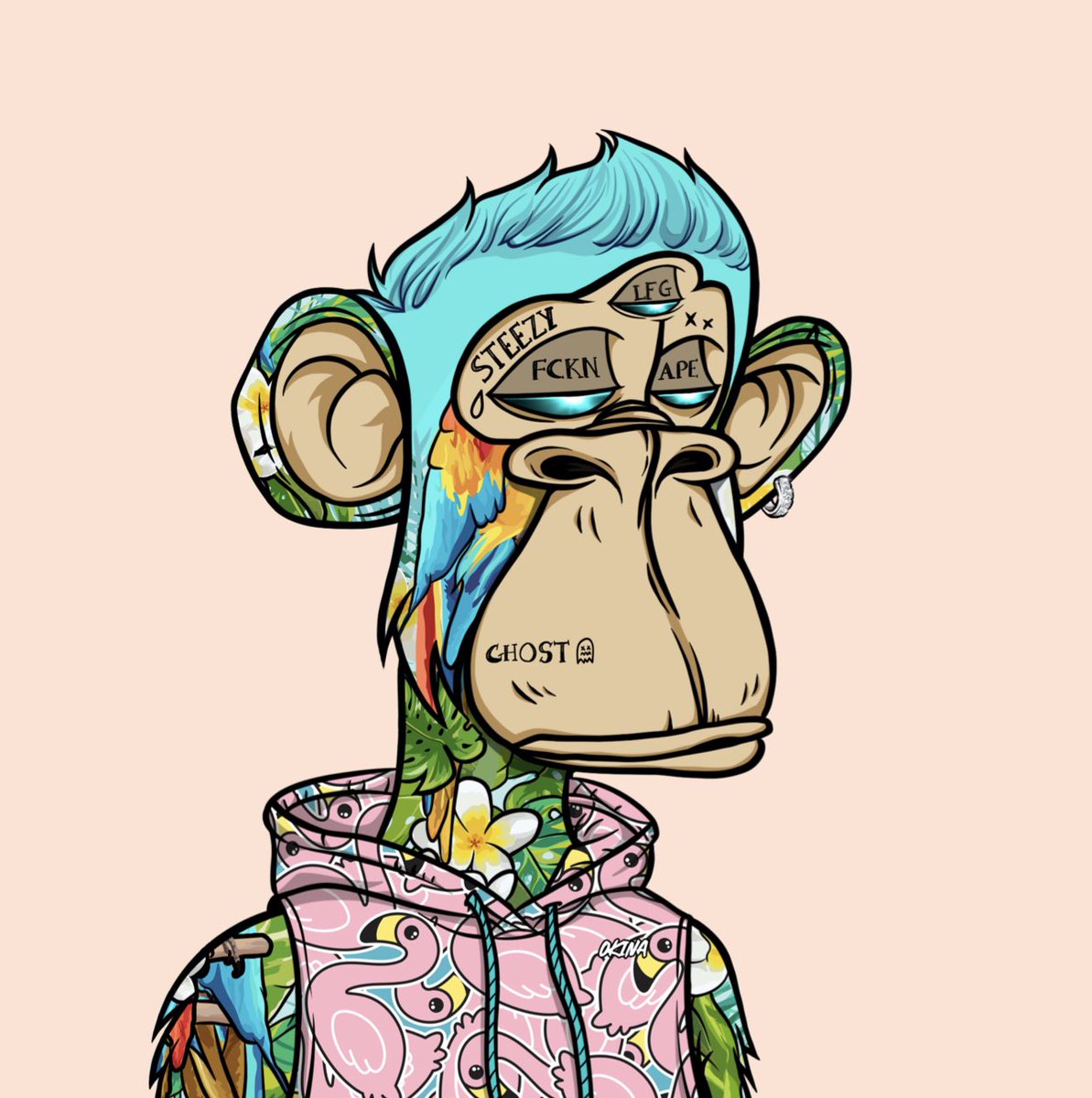 Hey Steezy Fam. This week is going to be fun. To celebrate we’re going to have ourselves a lil GIVEAWAY 🔥.

💎WHAT TO DO TO QUALIFY💎
-Follow @BryanveeEth
-Like, Retweet 
-Tag some folks

This is one of Bryan Vee’s famous BAHAMA FCKN apes🌴.