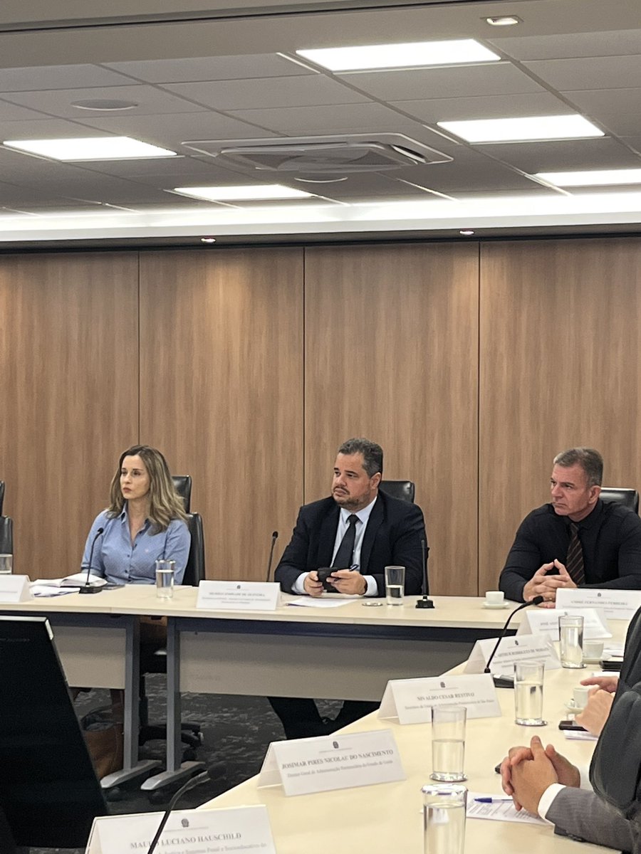 Já me encontro em Brasília/DF participando da Reunião do Consej que abordará pautas do Depen e do CNJ.