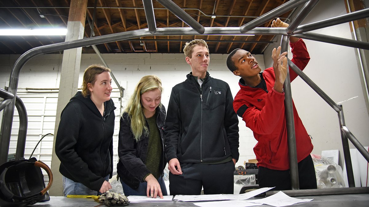 NCState's tweet photo. At No. 6 in the nation, NC State is the highest ranked public, non-HBCU school on a list of top colleges for women and minorities in #STEM. 👏🐺 https://t.co/IOoUuvIlOR #ThinkAndDo https://t.co/h88FnSNOUd