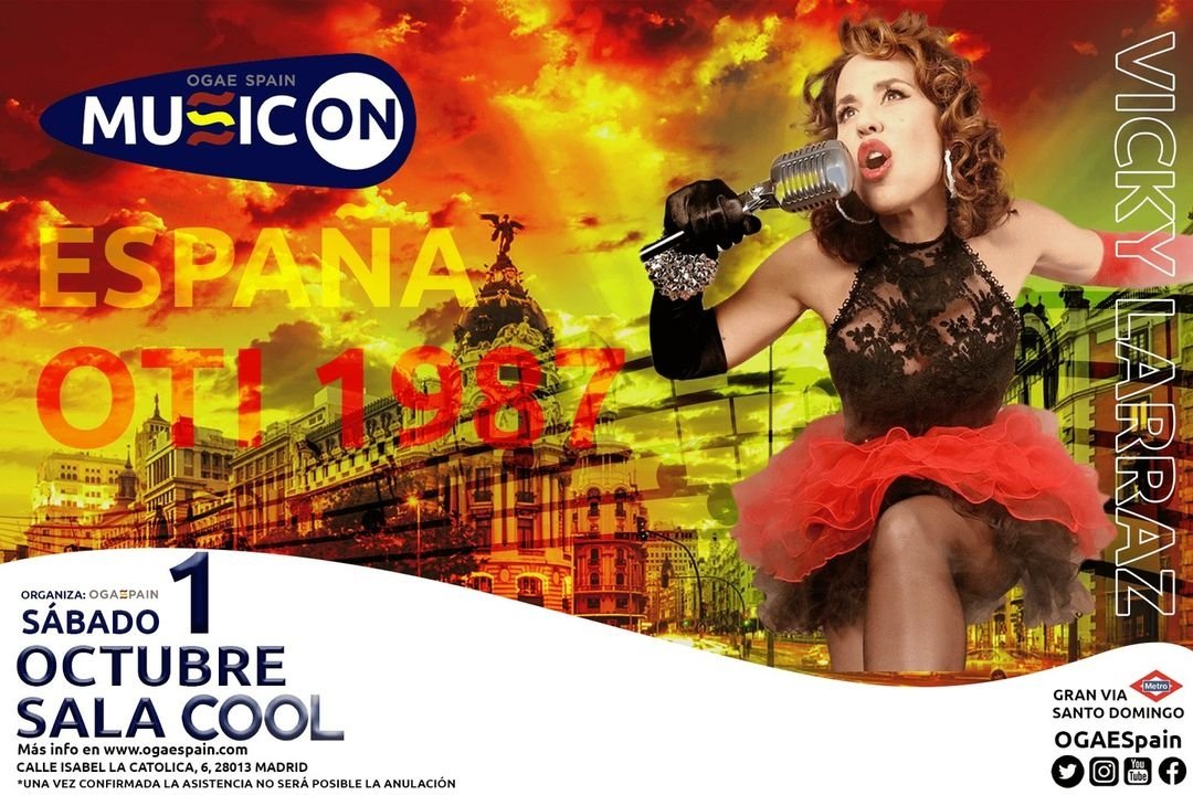 DescuEurovision's tweet photo. Vicky Larraz es la novena artista confirmada para el #ogaespainmusicon 2022 #eurovision #españa #spain #vickylarraz #oti #new #song #music #news #concert #ogaespain #madrid #salacool https://t.co/vyXl1uEi2b