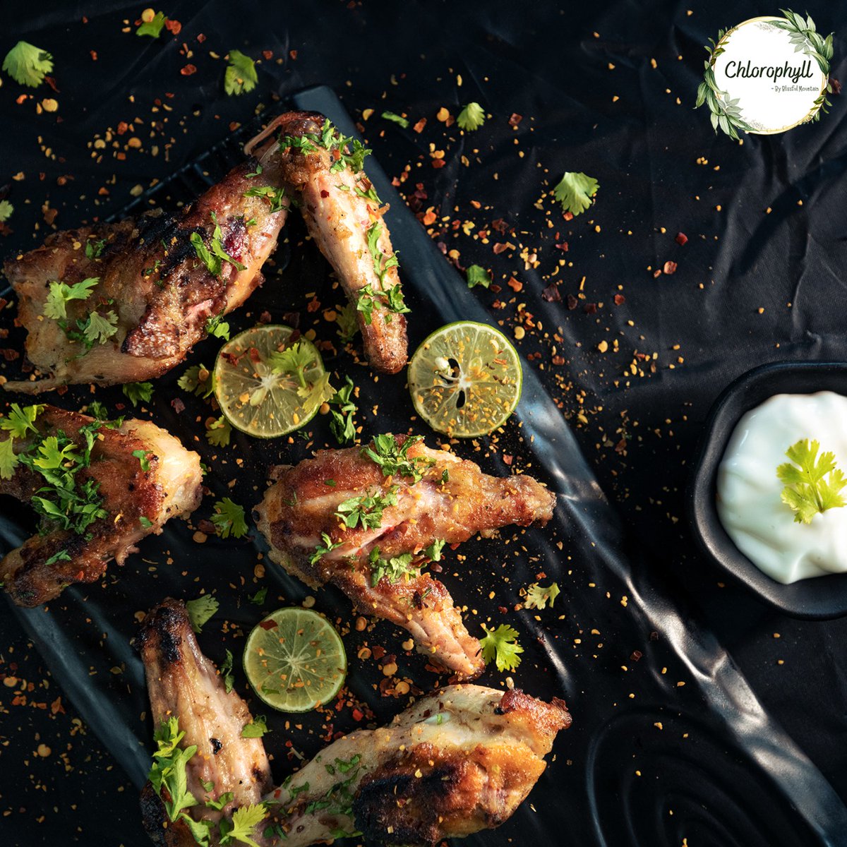 CafeChlorophyll's tweet photo. Just look at this chicken Wings🍗🍗
Are you a chicken lover?? 
Try it today from Chlorophyll - Coziest Cafe &amp; Restaurant 🔥
#foodies #chickensofinstagram #indianfood #cooking #healthyfood #chickenrecipes #chickens #friedchicken #chickenwings #chicken #chlorophyllcafe #chlorophyll https://t.co/s12DcVQ1qD