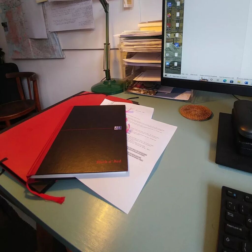 Um... hello... it's me
One very small academic year restart - but a huge leap of faith nonetheless.
Wishing all my fellow writers and creatives a wonderful day!
.
.
#mondaymotivation #amwriting #amquerying #kidlit #middlegrade #writersdesk #writingcommun… instagr.am/p/CiH95m_I6wX/