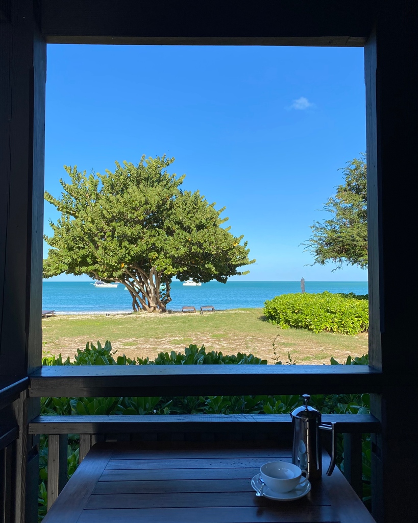 HermitageBay's tweet photo. Coffee o'clock in one of our Beachfront Suites and its never looked better... 

#MyHermitage #timeforcoffee #beachfrontsuite #privatesuite #tranquility #timetorelax #luxuryallinclusive #honeymoons  #barefootluxury #bestofthebest #boutiqueresort #Antigua #Caribbean #HermitageBay https://t.co/ixHIwSoYAp