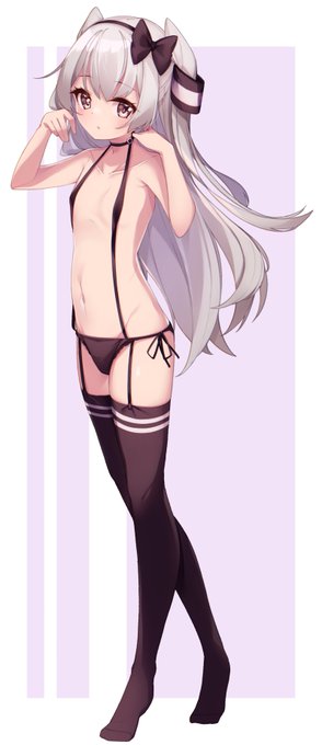 下着天津風ちゃん 