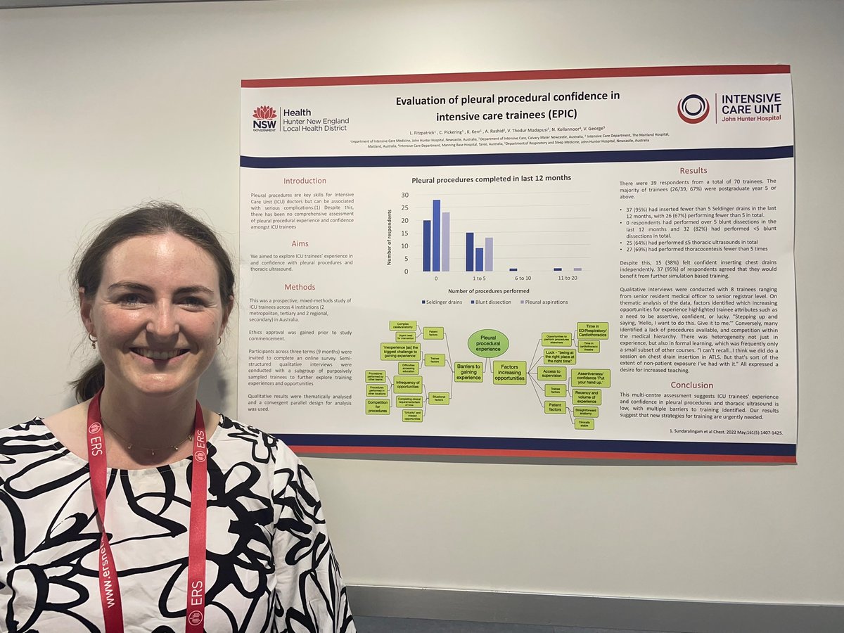 Claire Pickering (@doc_pickering) on Twitter photo Great to see Lily Fitzpatrick present our work on pleural procedural confidence in ICU trainees at #ERS2022! <a href="/vin_george2/">Vineeth George</a> Great to see Lily Fitzpatrick present our work on pleural procedural confidence in ICU trainees at #ERS2022! <a href="/vin_george2/">Vineeth George</a>