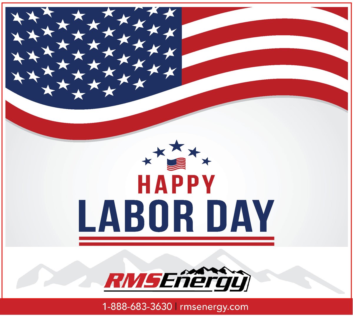 RMS_Energy's tweet photo. Happy Labor Day to all USA workers! #HappyLaborDay https://t.co/RsBSiSaeVL
