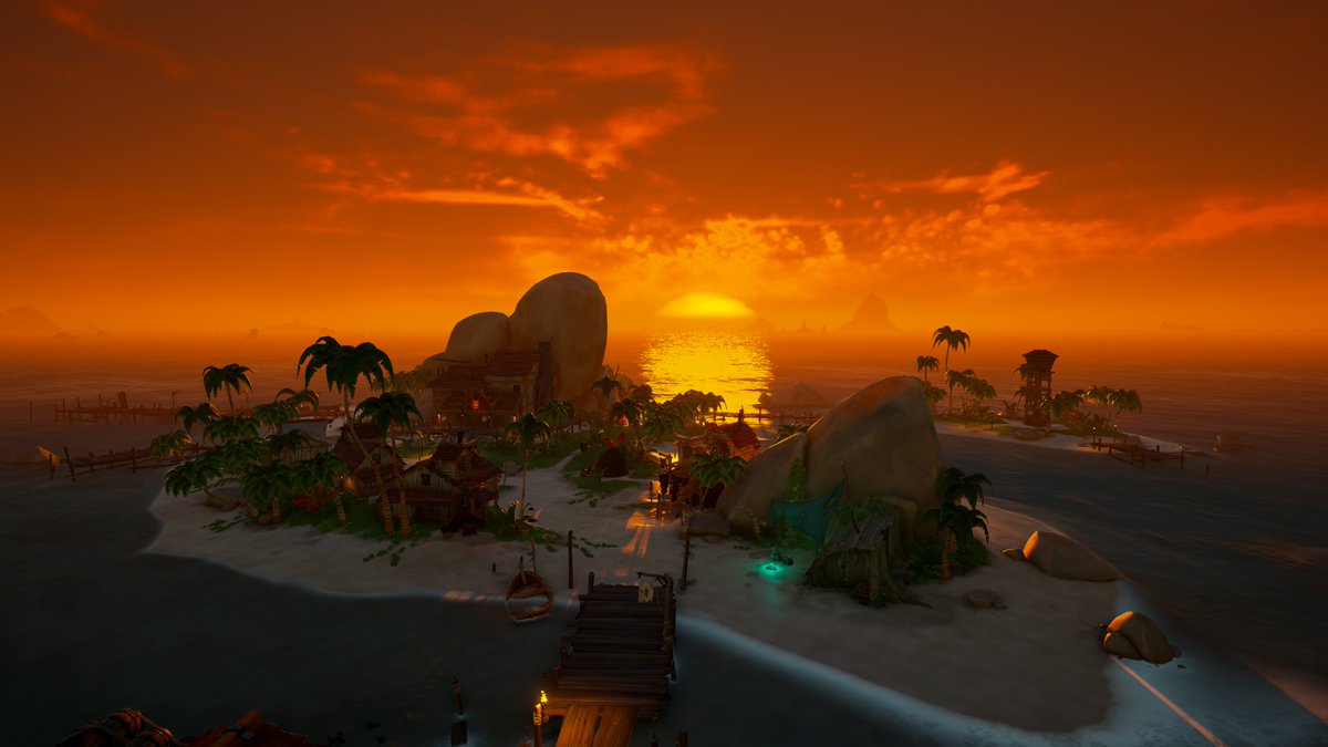 jacricis's tweet photo. always remember sunset of the sea.

#SeaOfThieves 
#SoTShot
@SeaOfThieves https://t.co/O4MdMaPWho
