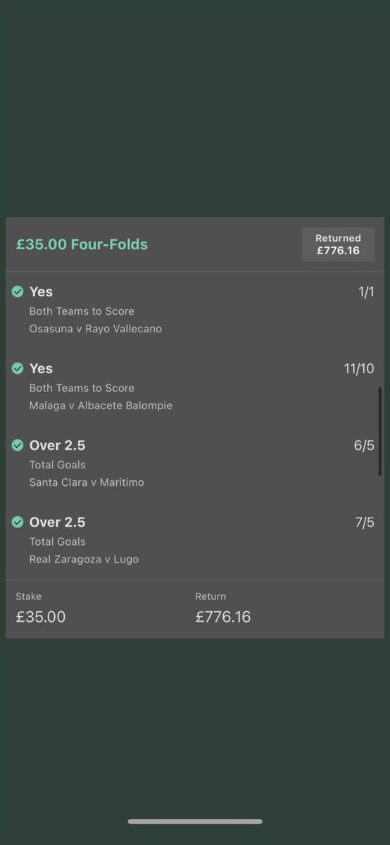 Themarcmorrison's tweet image. What a cracking few weeks it’s been in the Telegram! 💰💰

Getting back to everyone who has messaged to join today. Drop me a message if you want to get involved for the midweek action! ⚽️