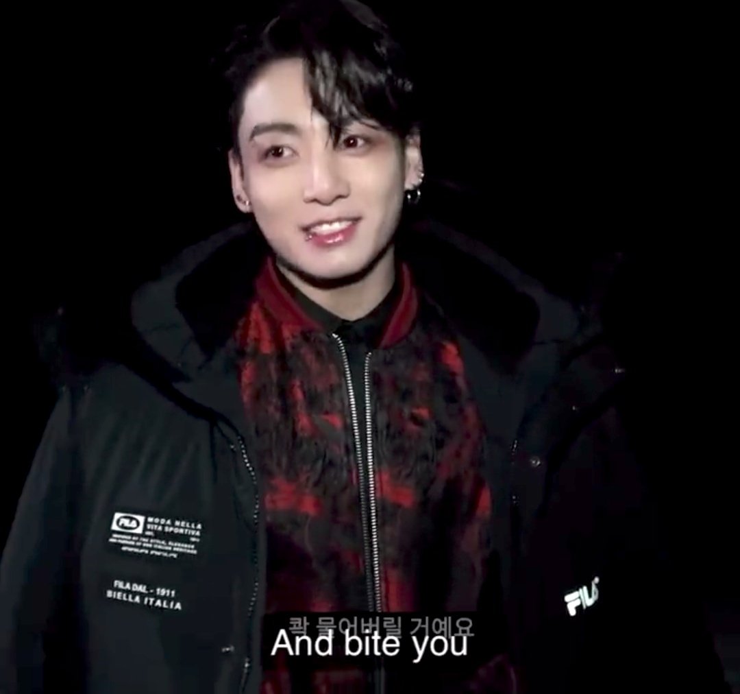 JKTEAMINA's tweet photo. 🐰: i will find you
🐰: and bite you

please your replay!
I vote #Jungkook of @BTS_twt for #AudacyAOTS Artist of the Summer https://t.co/T3qLm6vhhu