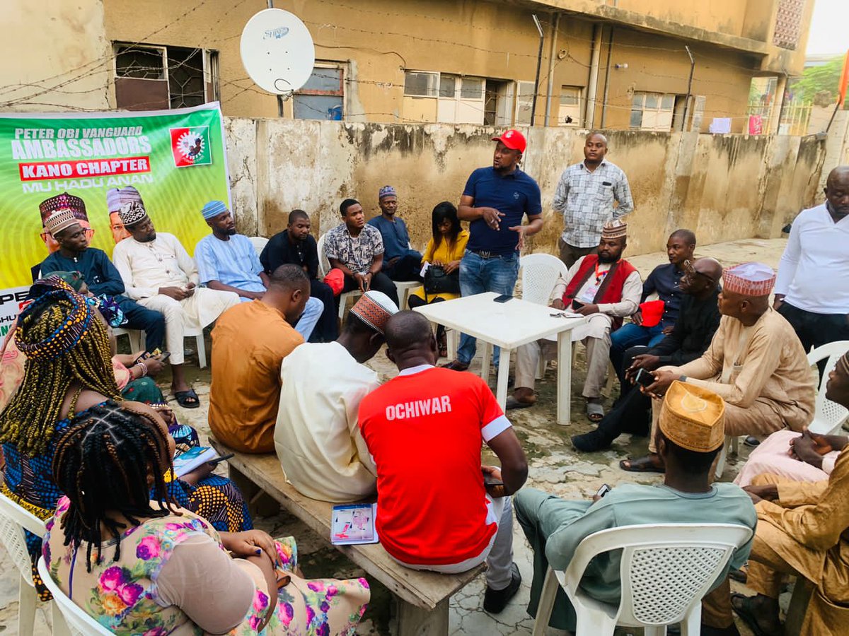 Chigozieialex's tweet photo. @povanguardsKano chapter led by @AlphaxaxyY and @imusman05 held their first physical meeting yesterday with the state excos and some LGA coordinators.

POVA is cooking something UpNorth. Obidients, we are ready to deliver the work, we just need your supports to backup our efforts https://t.co/tn1c0Prc0S